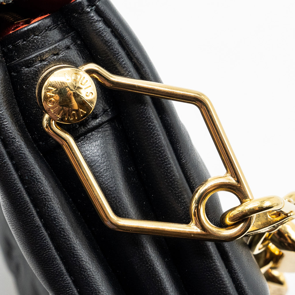 LOUIS VUITTON COUSSIN BB MONOGRAM EMPREINTE LAMBSKIN BLACK GHW