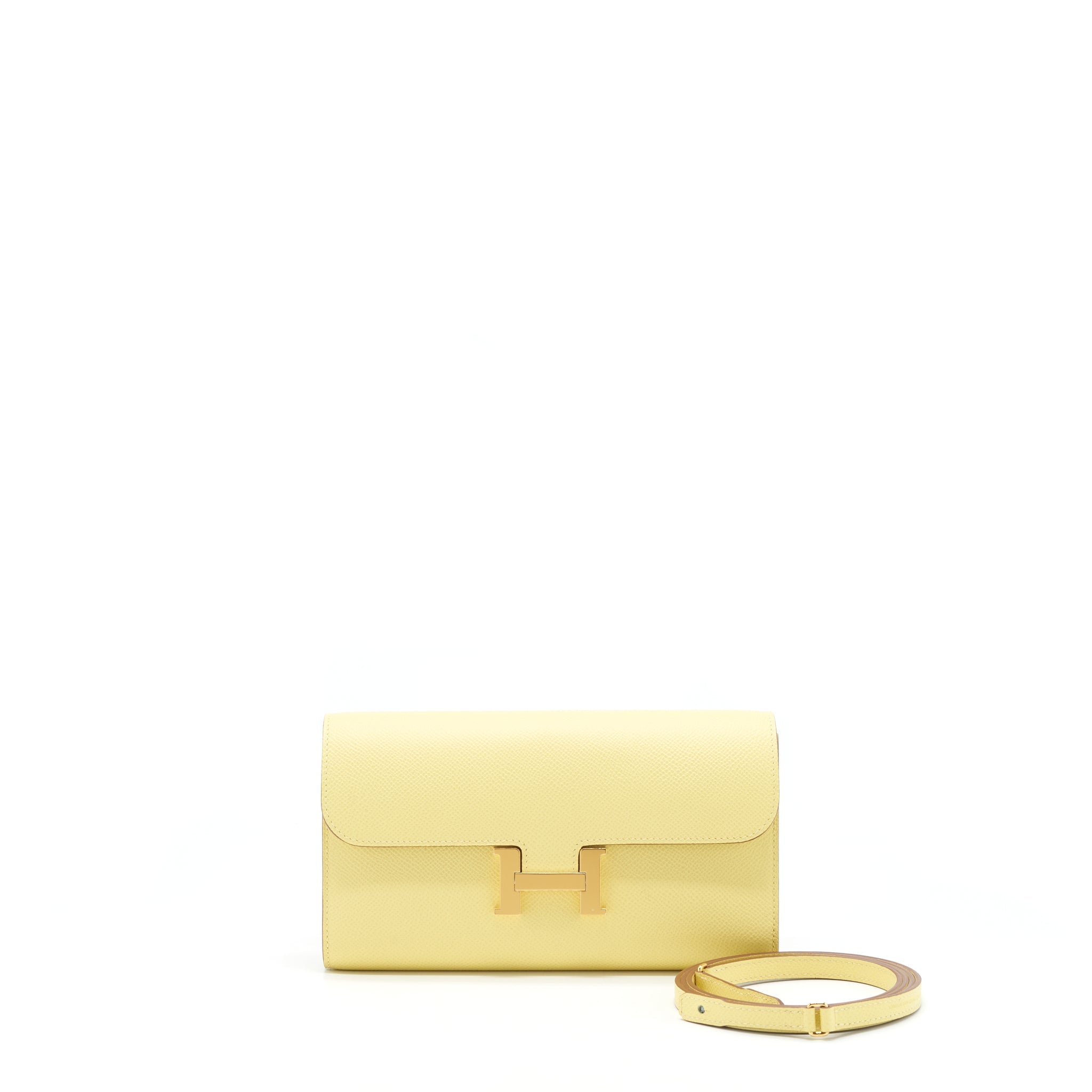 HERMES CONSTANCE TO GO EPSOM JAUNE POUSSIN GHW