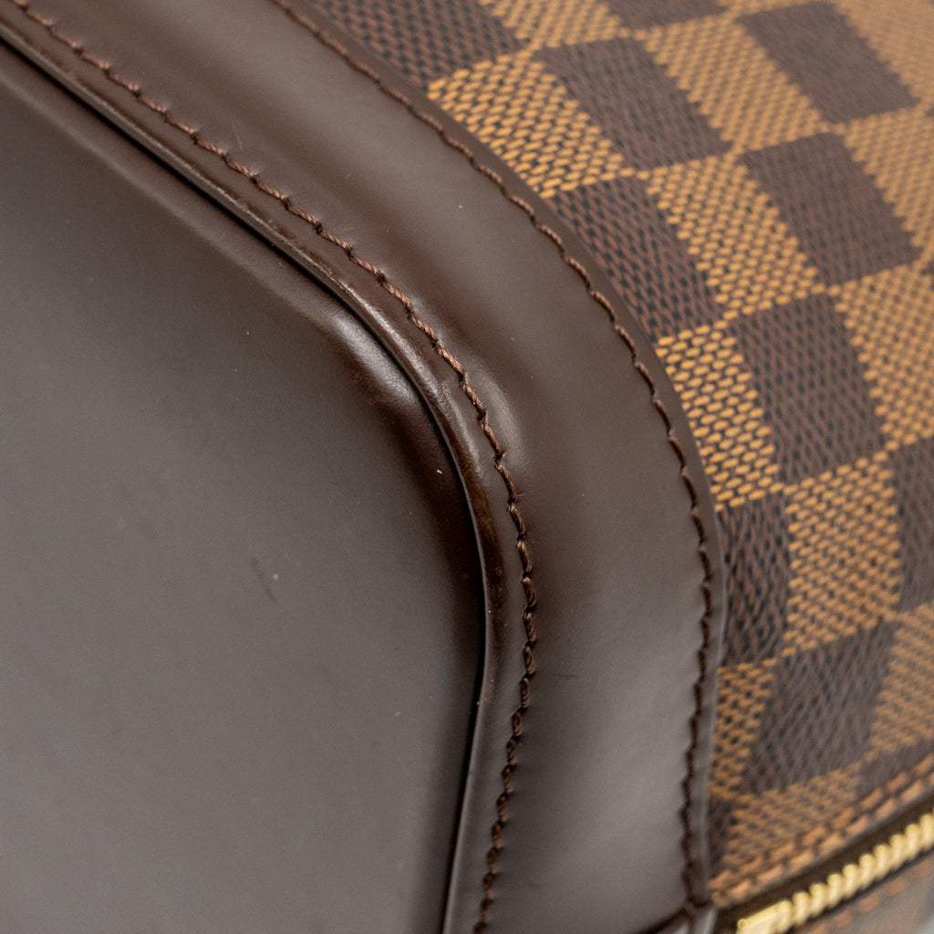 LOUIS VUITTON ALMA PM DAMIER EBENE CANVAS GHW