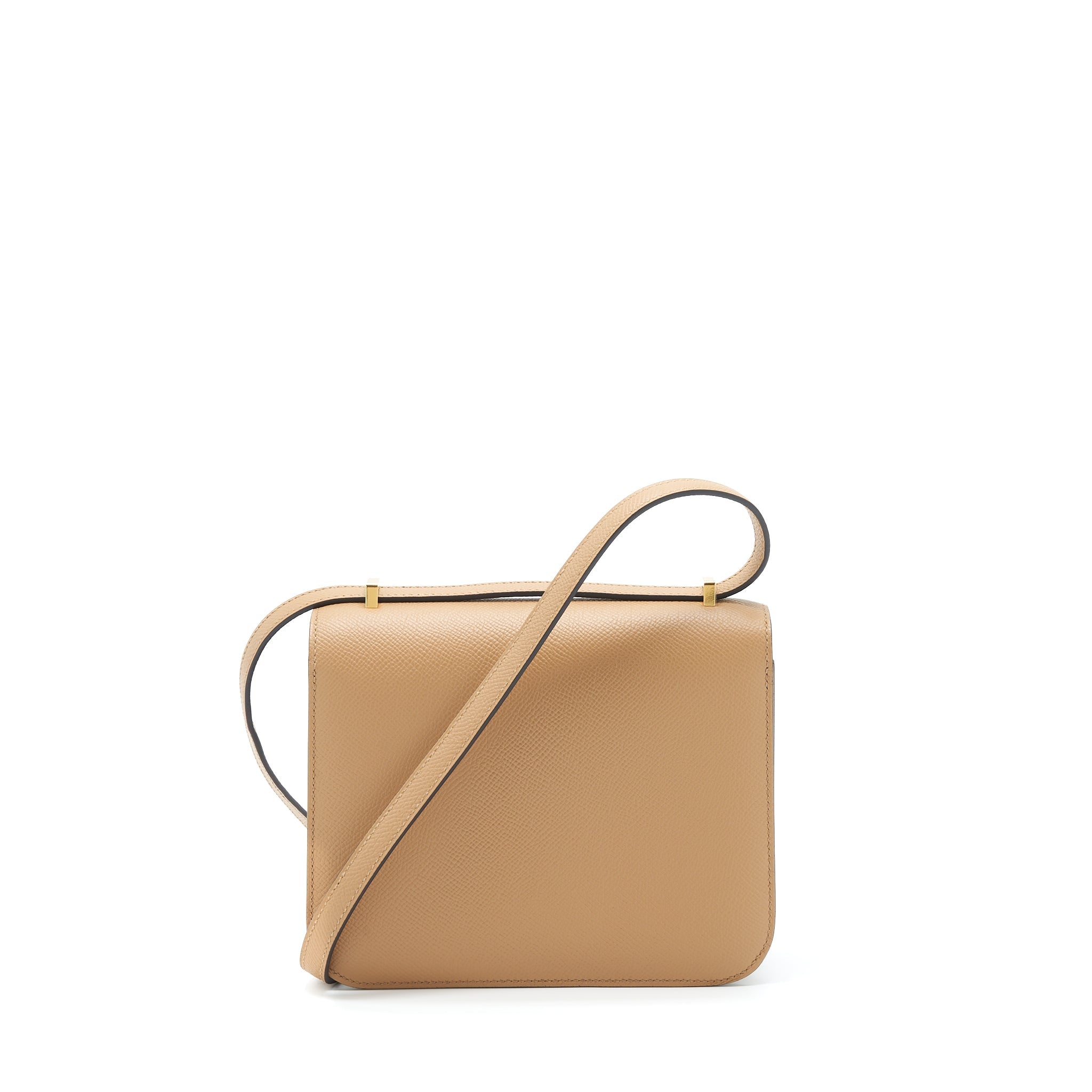 HERMES MINI CONSTANCE EPSOM 0M CHAI GHW