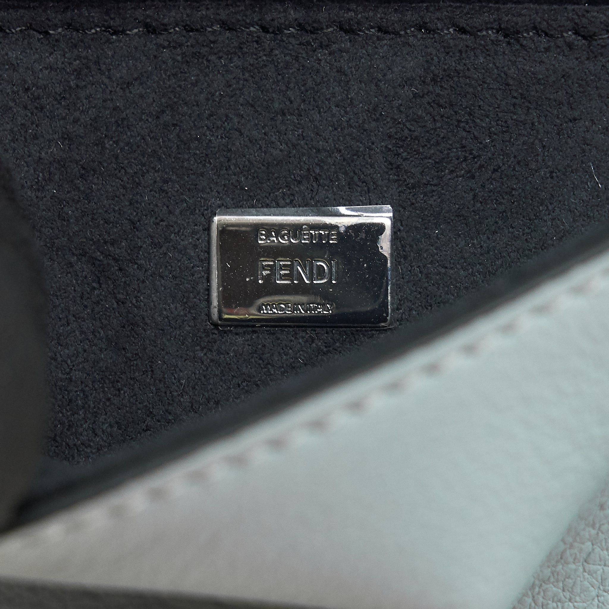 FENDI MICRO BAGUETTE MONSTER DOUBLE SIDED BAG MULTI COLOUR