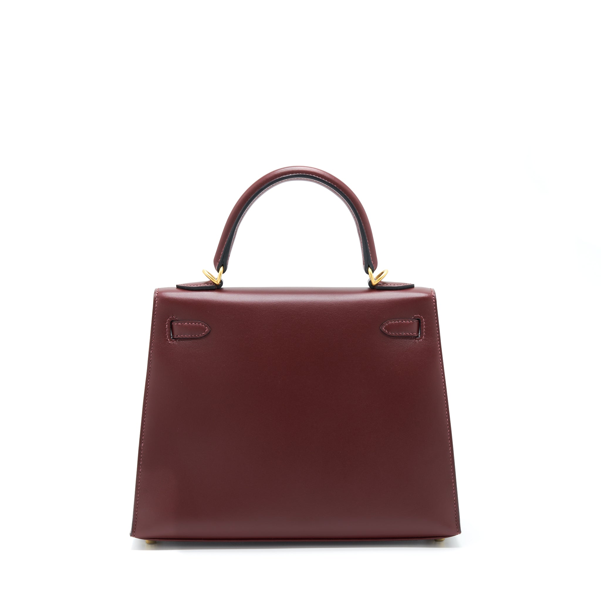 HERMES KELLY 25 SPECIAL ORDER SOMBRERO ROUGE H BRUSHED GHW