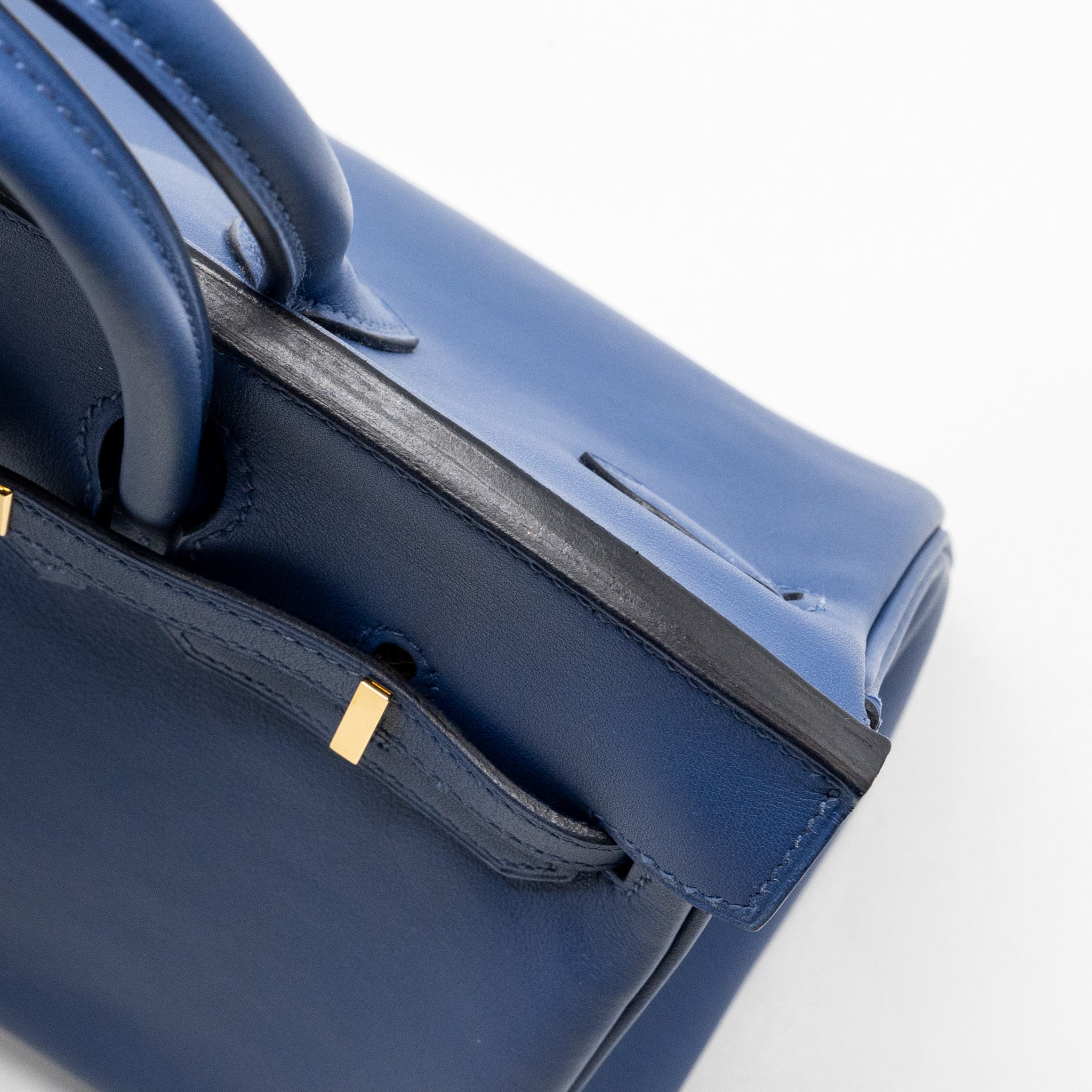 HERMES BIRKIN 25 SWIFT BLUE BRIGHTON GHW