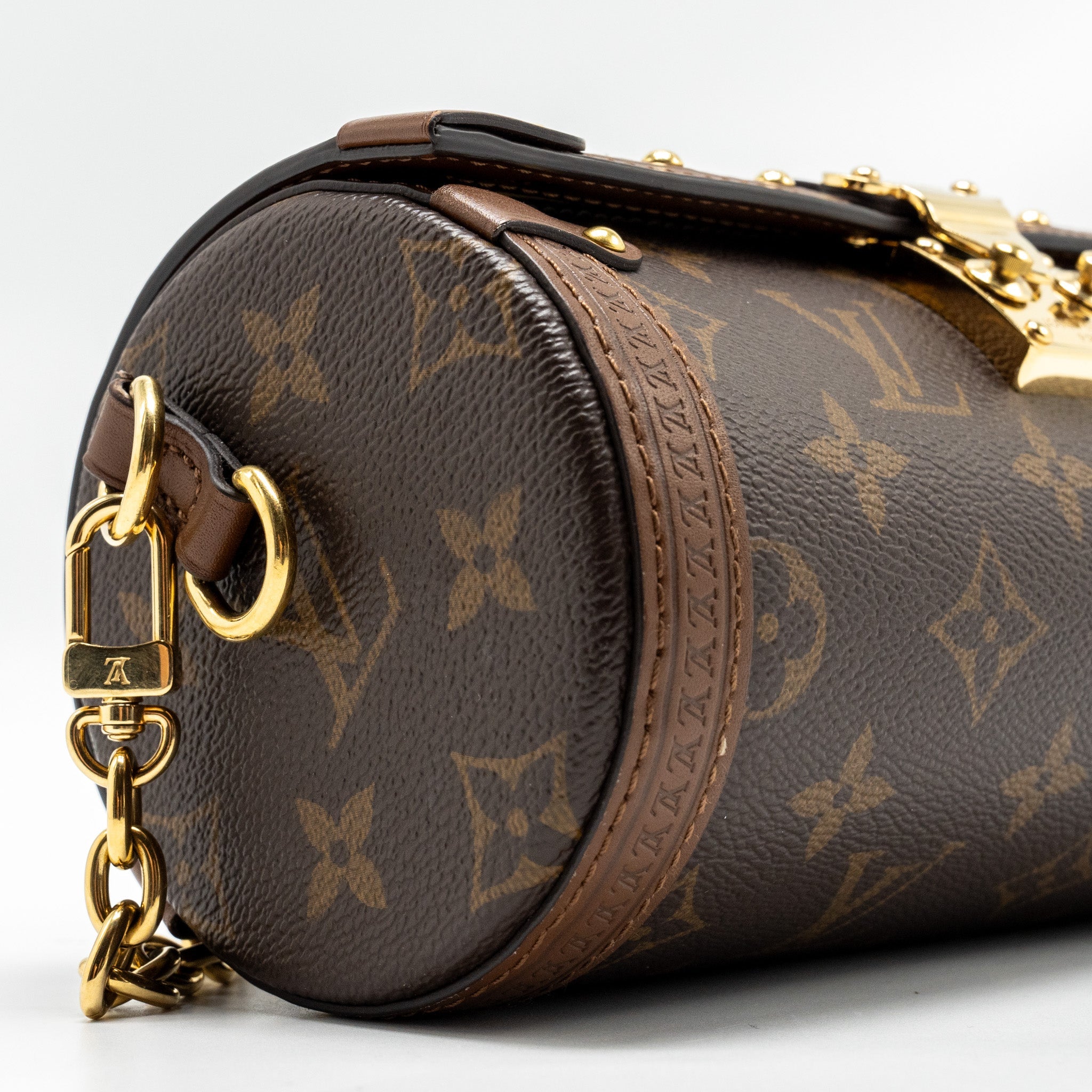 LOUIS VUITTON PAPILLON TRUNK BAG MONOGRAM CANVAS GHW