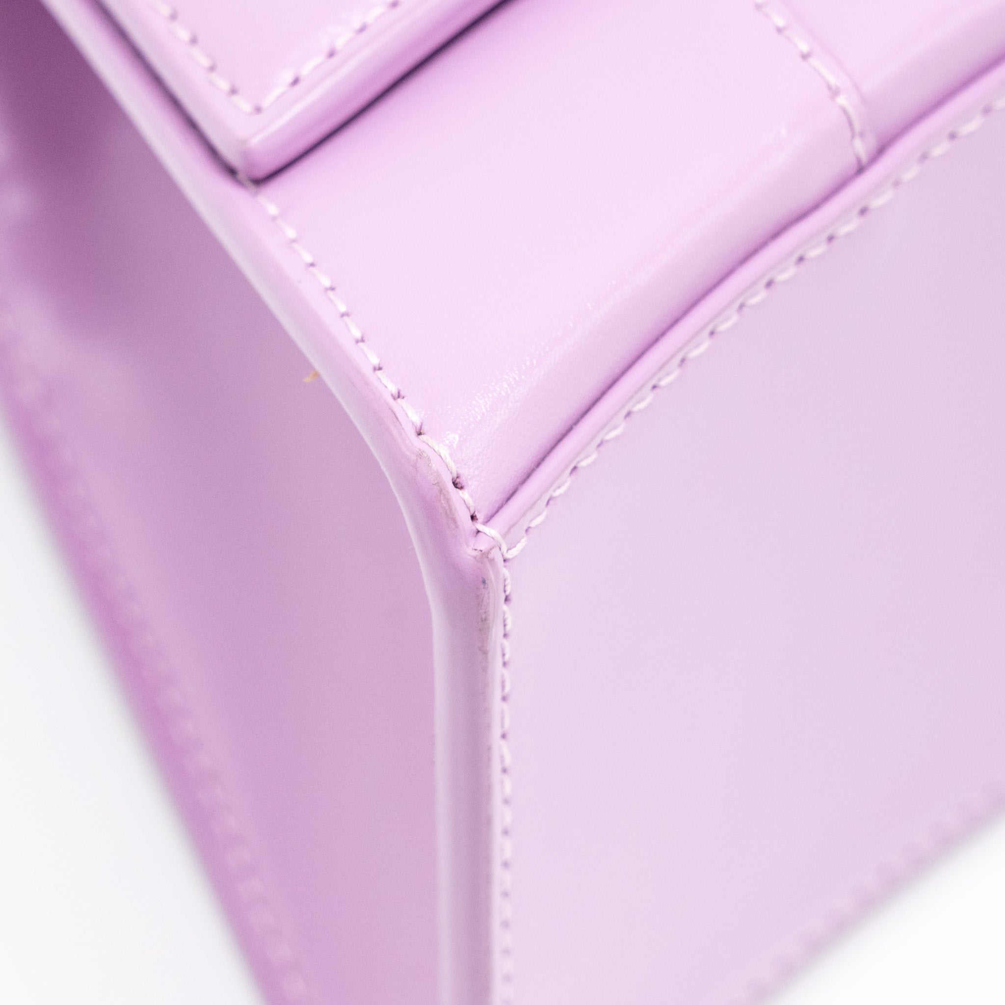 BALENCIAGA SMALL HOURGLASS BAG CALFSKIN LIGHT PURPLE SHW