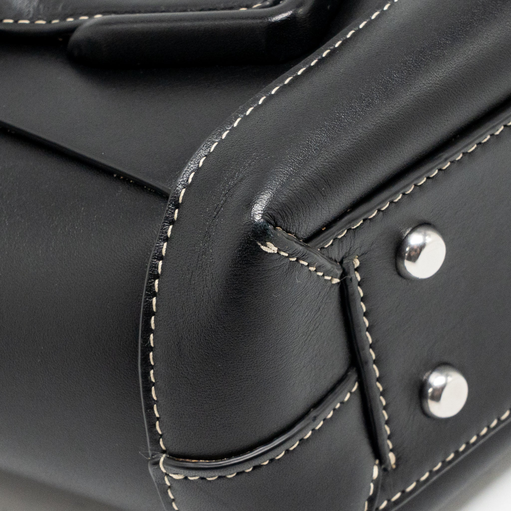 BOTTEGA VENETA SMALL ARCO BAG CALFSKIN BLACK SHW