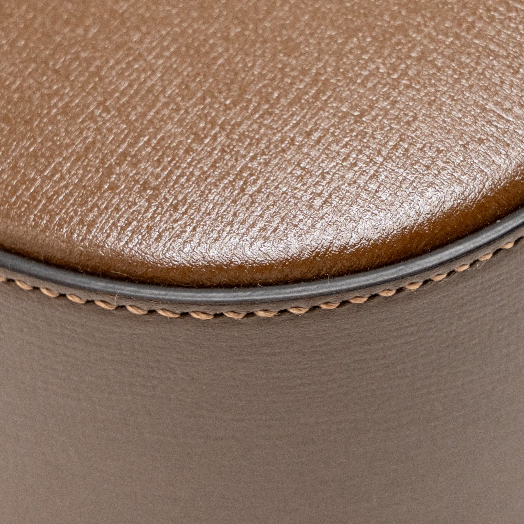 GUCCI HORSEBIT 1955 LARGE SHOULDER BAG LEATHER BROWN GHW