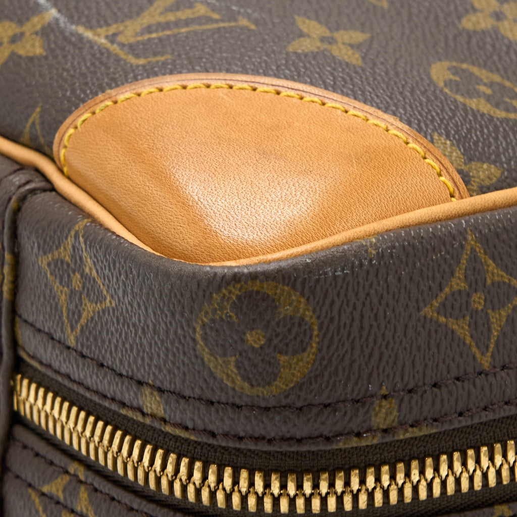 LOUIS VUITTON SMALL LUGGAGE BAG MONOGRAM CANVAS GHW