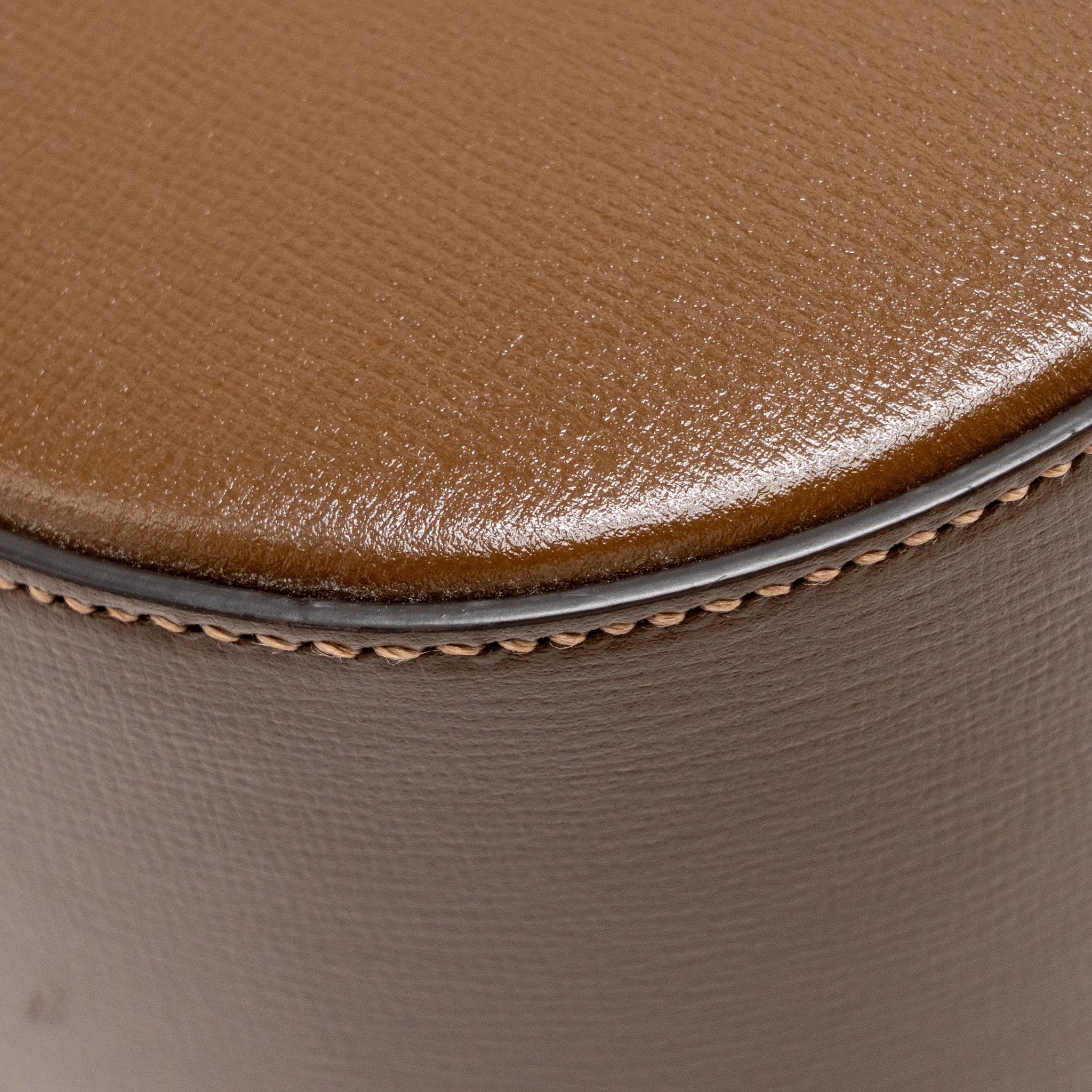 GUCCI HORSEBIT 1955 LARGE SHOULDER BAG LEATHER BROWN GHW
