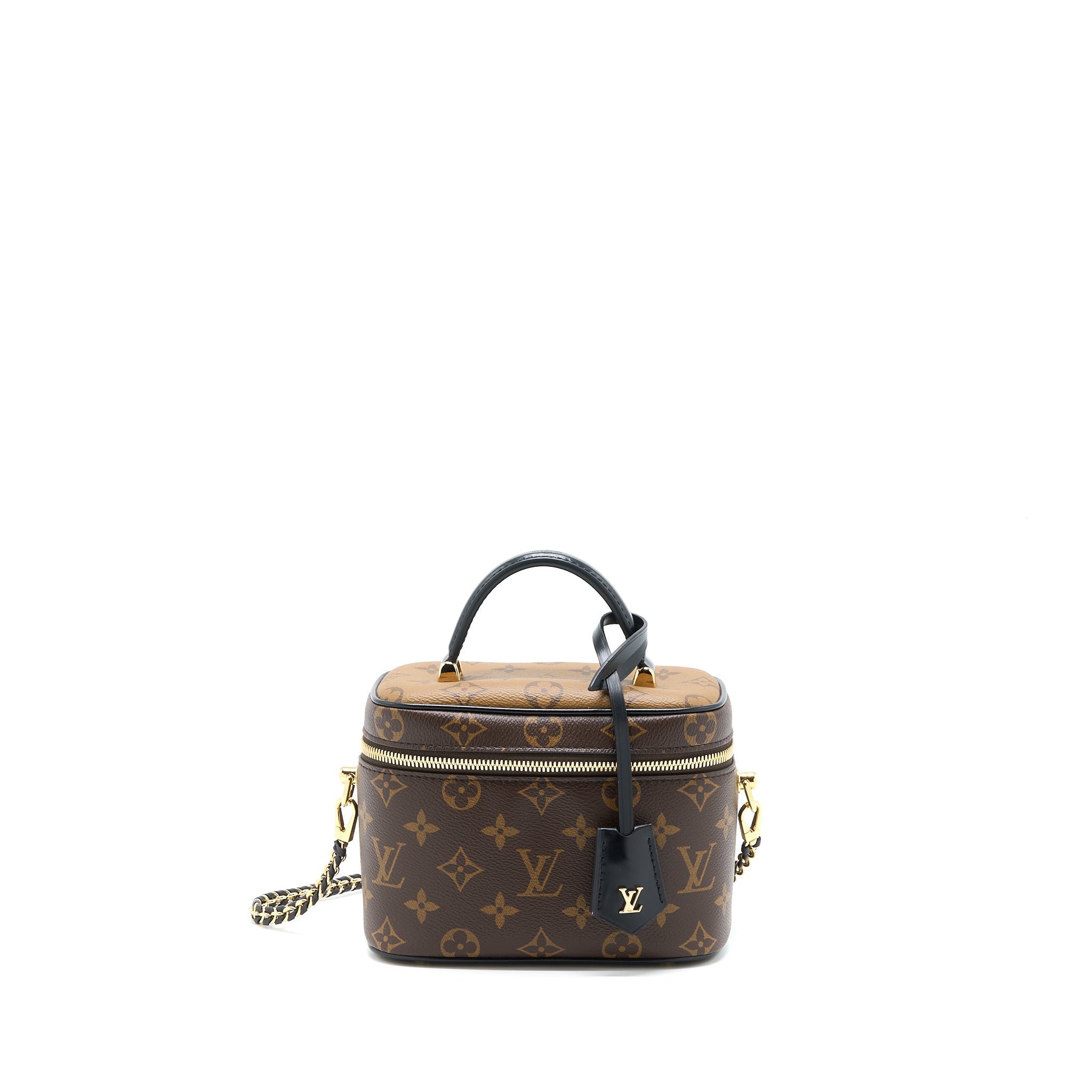 LOUIS VUITTON VANITY PM MONOGRAM CANVAS GHW (NEW VERSION)