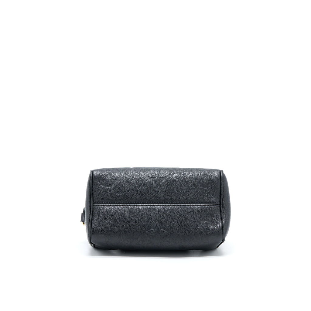 LOUIS VUITTON SPEEDY 20 EMPREINTE BLACK GHW