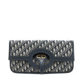 DIOR FOLDER CLUTCH OBLIQUE CANVAS