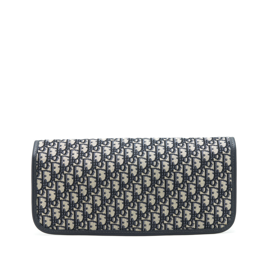 DIOR FOLDER CLUTCH OBLIQUE CANVAS