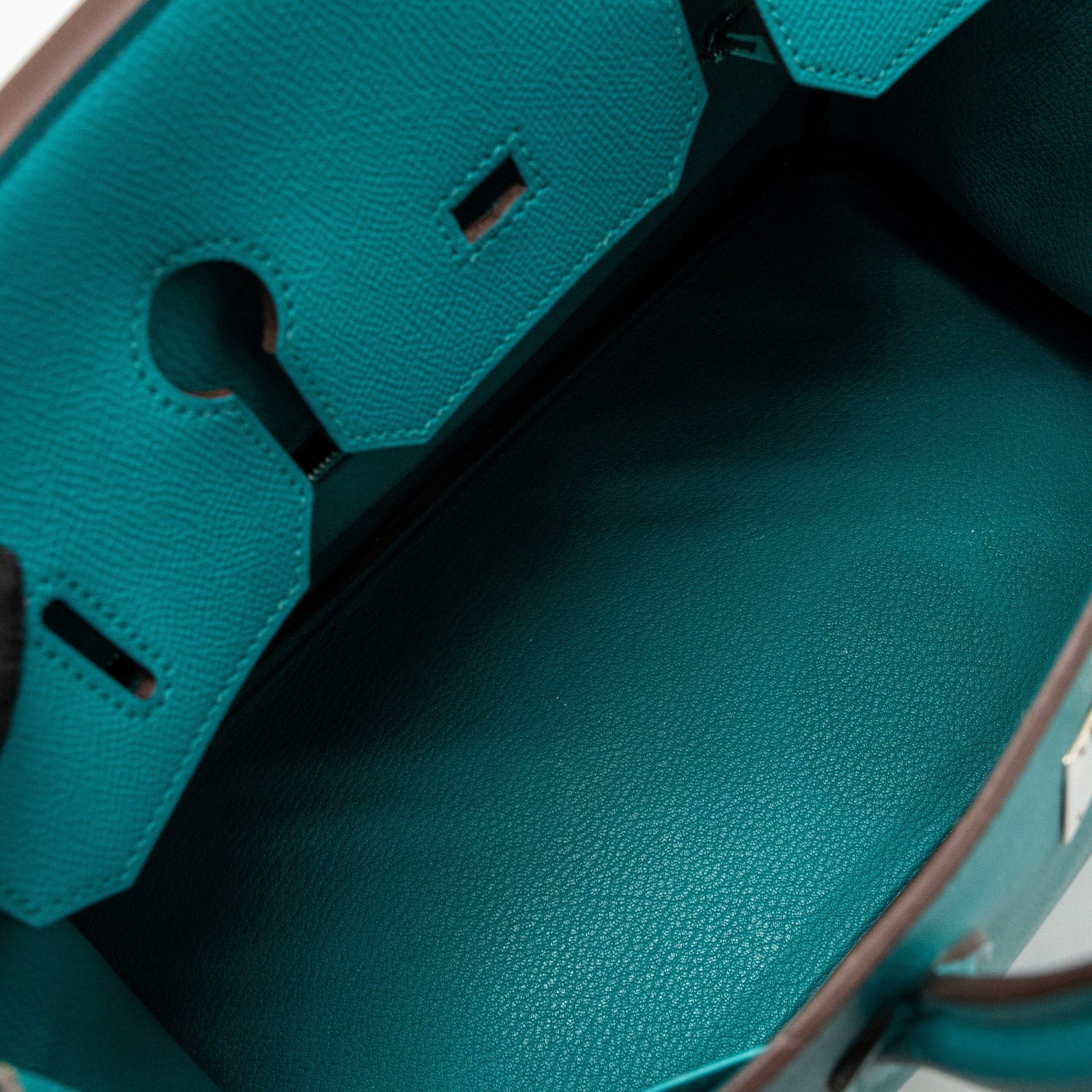 HERMES BIRKIN 35 EPSOM BLUE PAON SHW