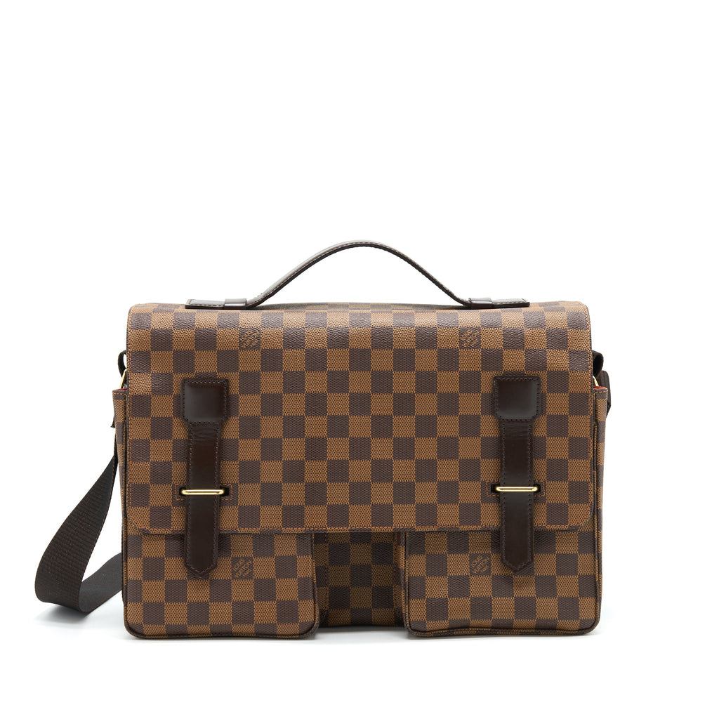 LOUIS VUITTON VINTAGE DAMIER EBENE MESSANGER BAG