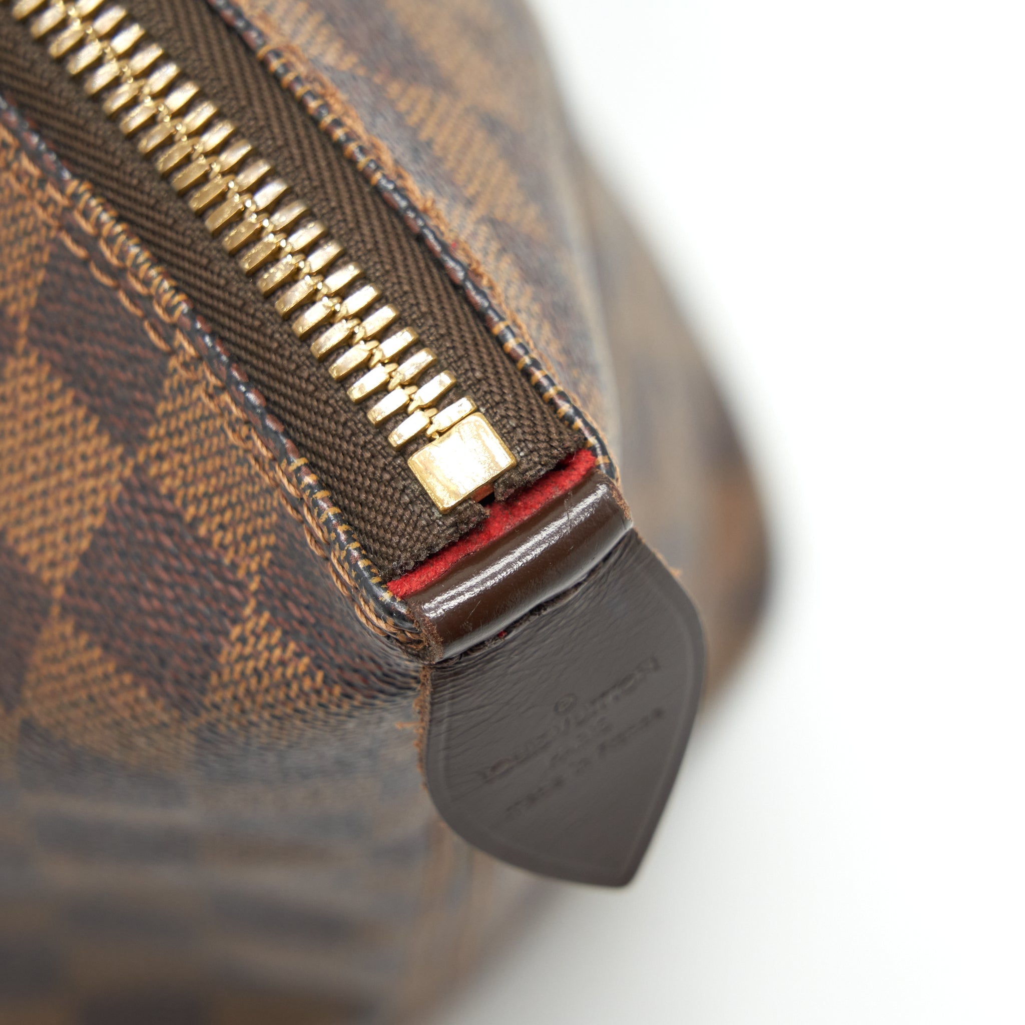 LOUIS VUITTON SALEYA TOTE BAG DAMIER EBENE CANVAS GHW