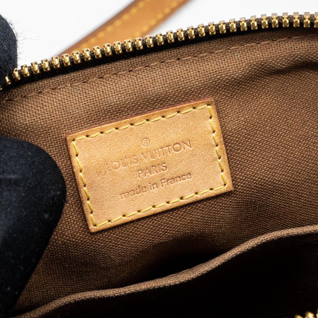 LOUIS VUITTON PALERMO PM MONOGRAM CANVAS GHW