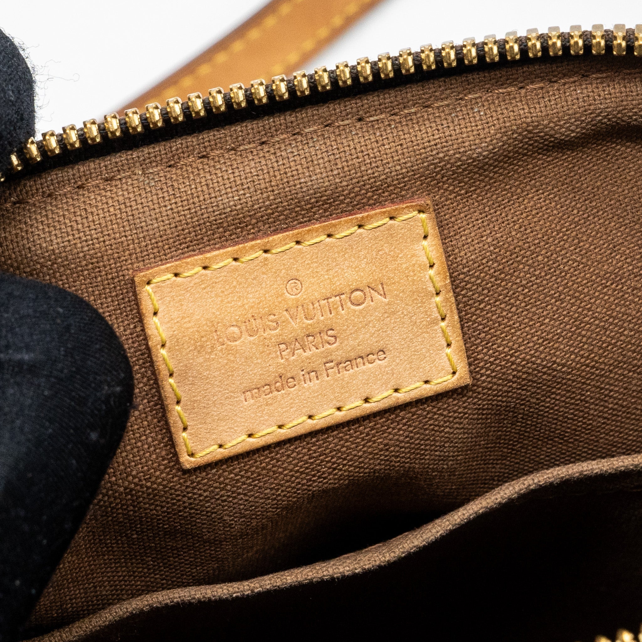 LOUIS VUITTON PALERMO PM MONOGRAM CANVAS GHW