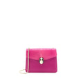 BVLGARI SERPENTI FOREVER BAG CRYSTAL GALUCHAT PINK LGHW