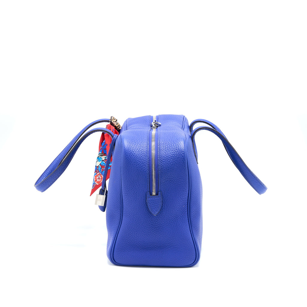 HERMES VICTORIA 35 CLEMENCE ELECTRIC BLUE SHW