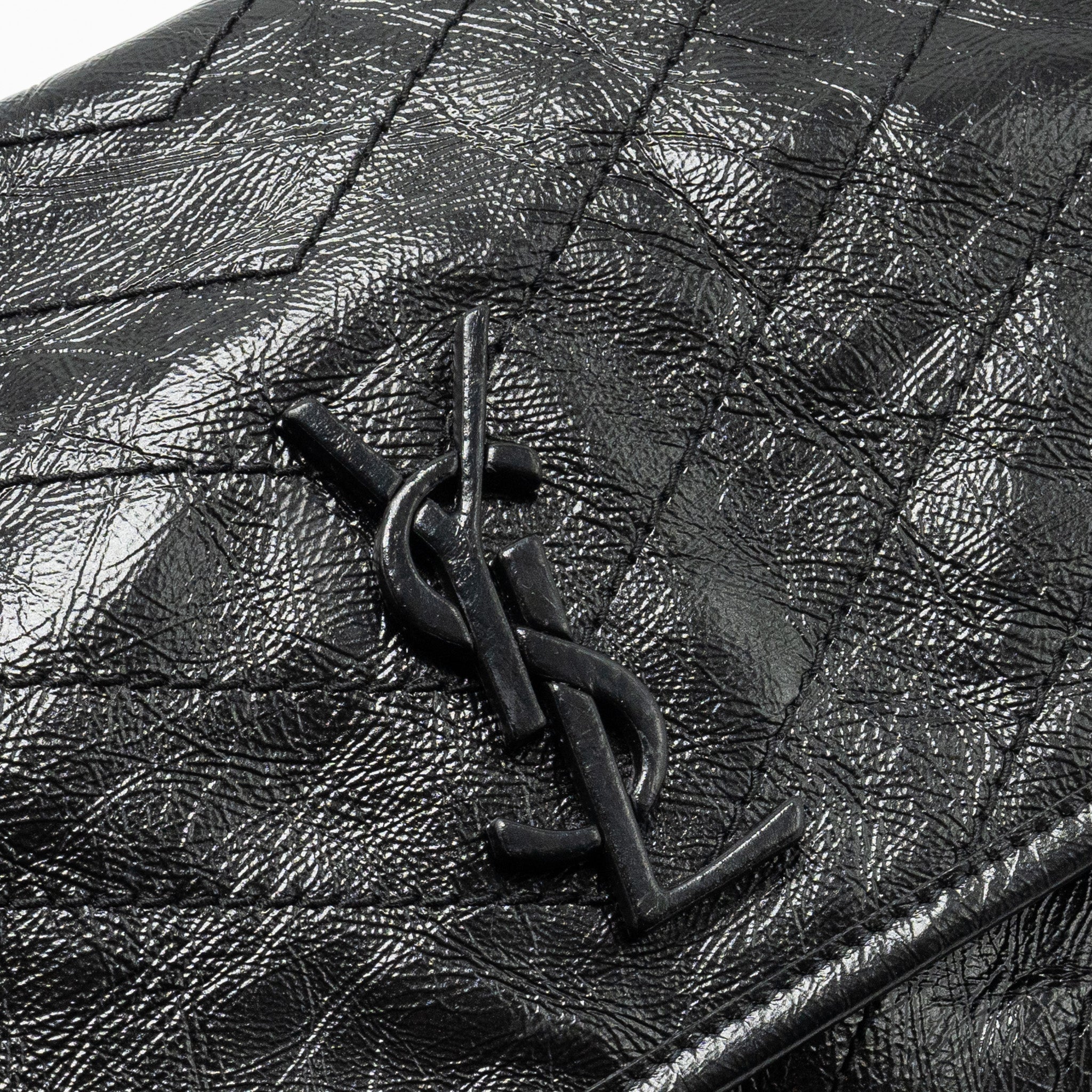 SAINT LAURENT/ YSL MEDIUM NIKI CALFSKIN BLACK SHW