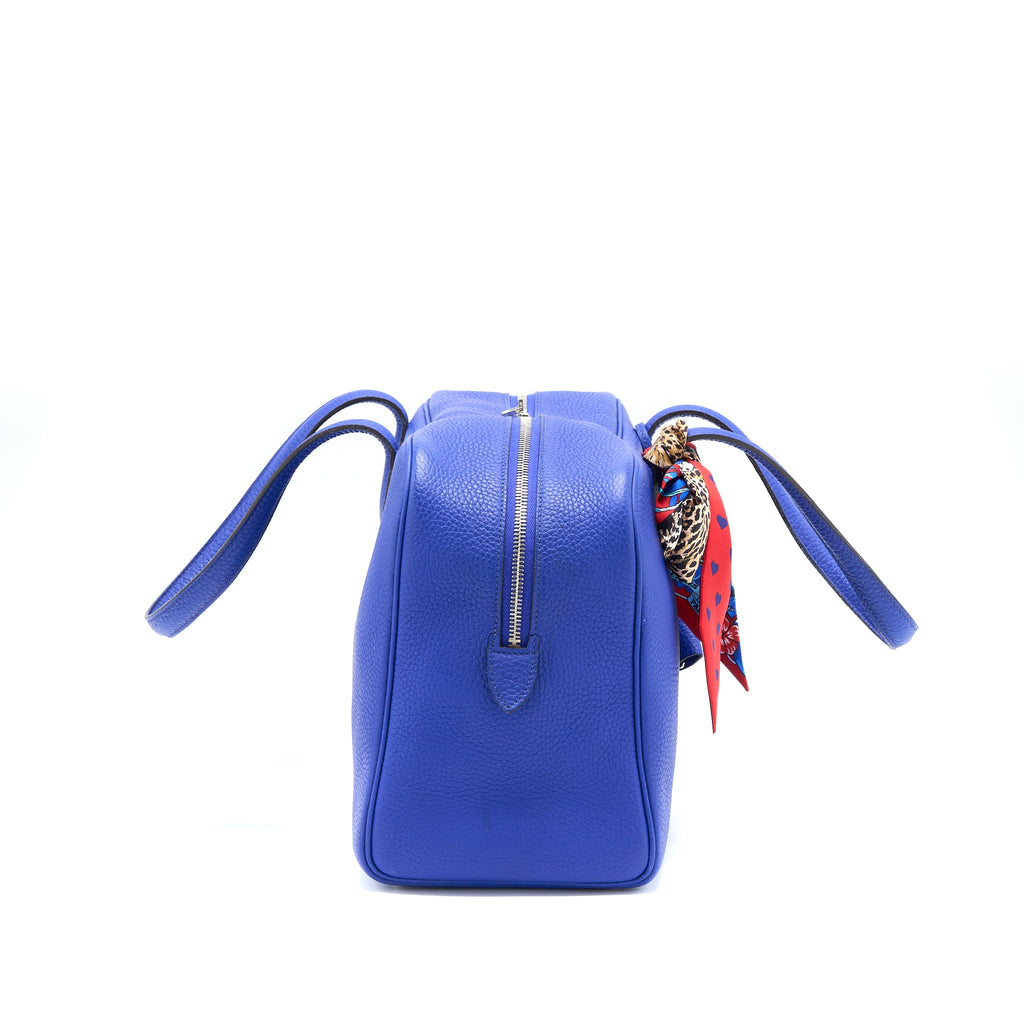 HERMES VICTORIA 35 CLEMENCE ELECTRIC BLUE SHW