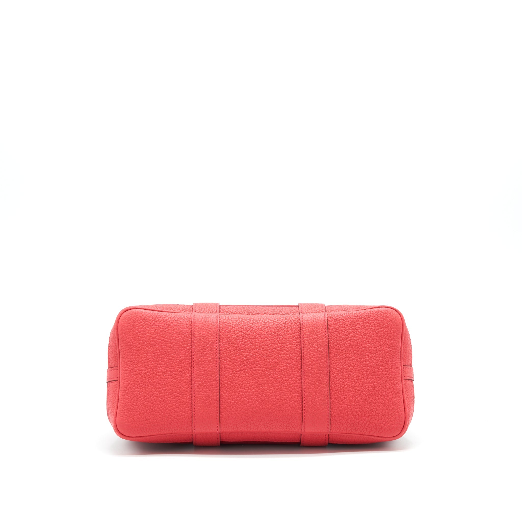 HERMES GARDEN PARTY 30 CANVAS / LEATHER ROUGE GRENAT SHW YEAR 2019