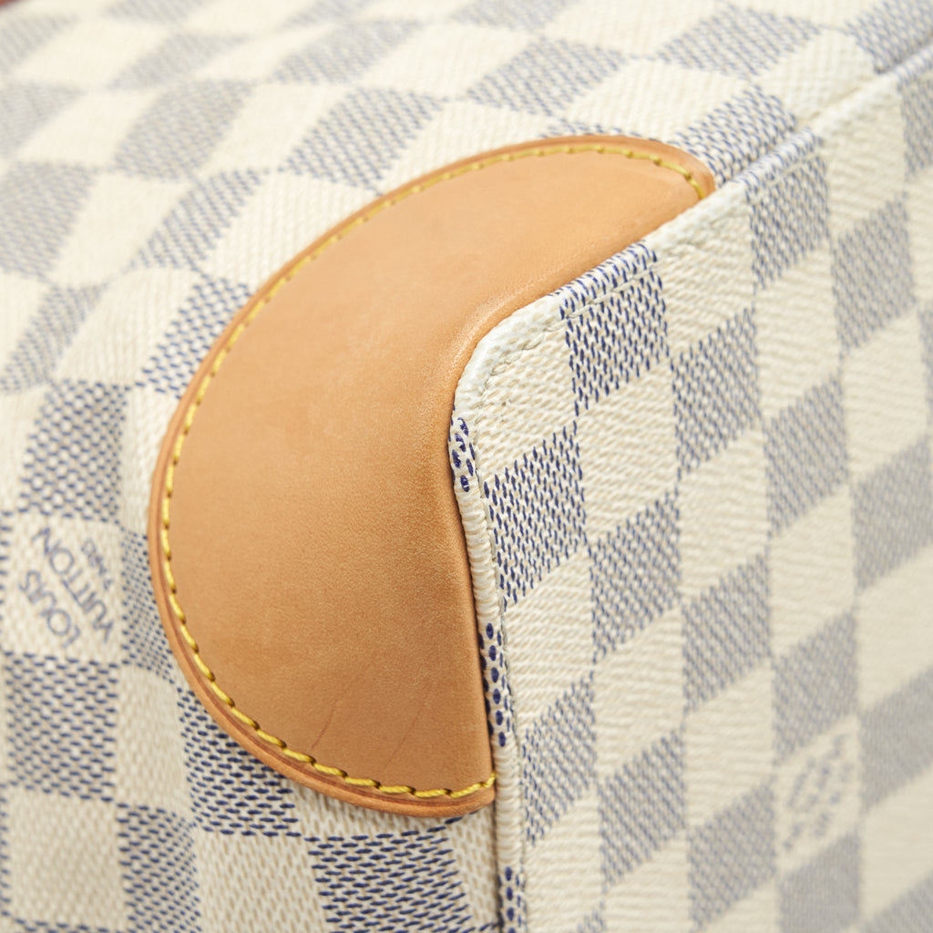 LOUIS VUITTON HAMPSTEAD PM DAMIER AZUR CANVAS GHW