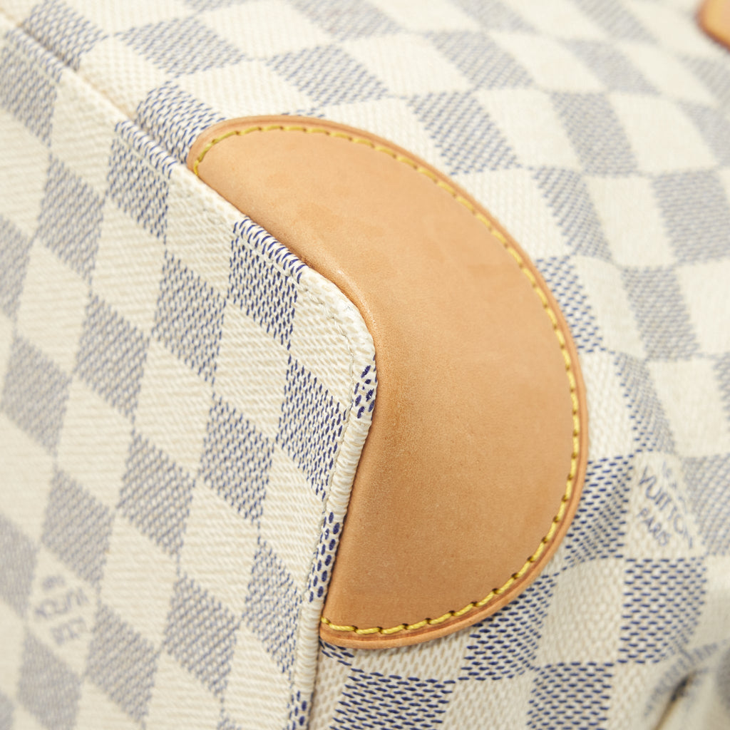 LOUIS VUITTON HAMPSTEAD PM DAMIER AZUR CANVAS GHW