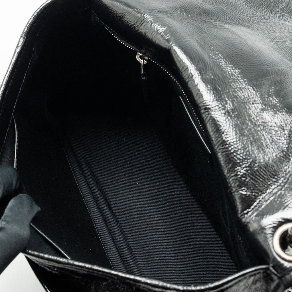SAINT LAURENT/ YSL MEDIUM NIKI CALFSKIN BLACK SHW