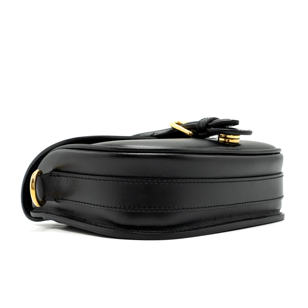 DIOR SMALL BOBBY BAG BOX CALFSKIN BLACK GHW