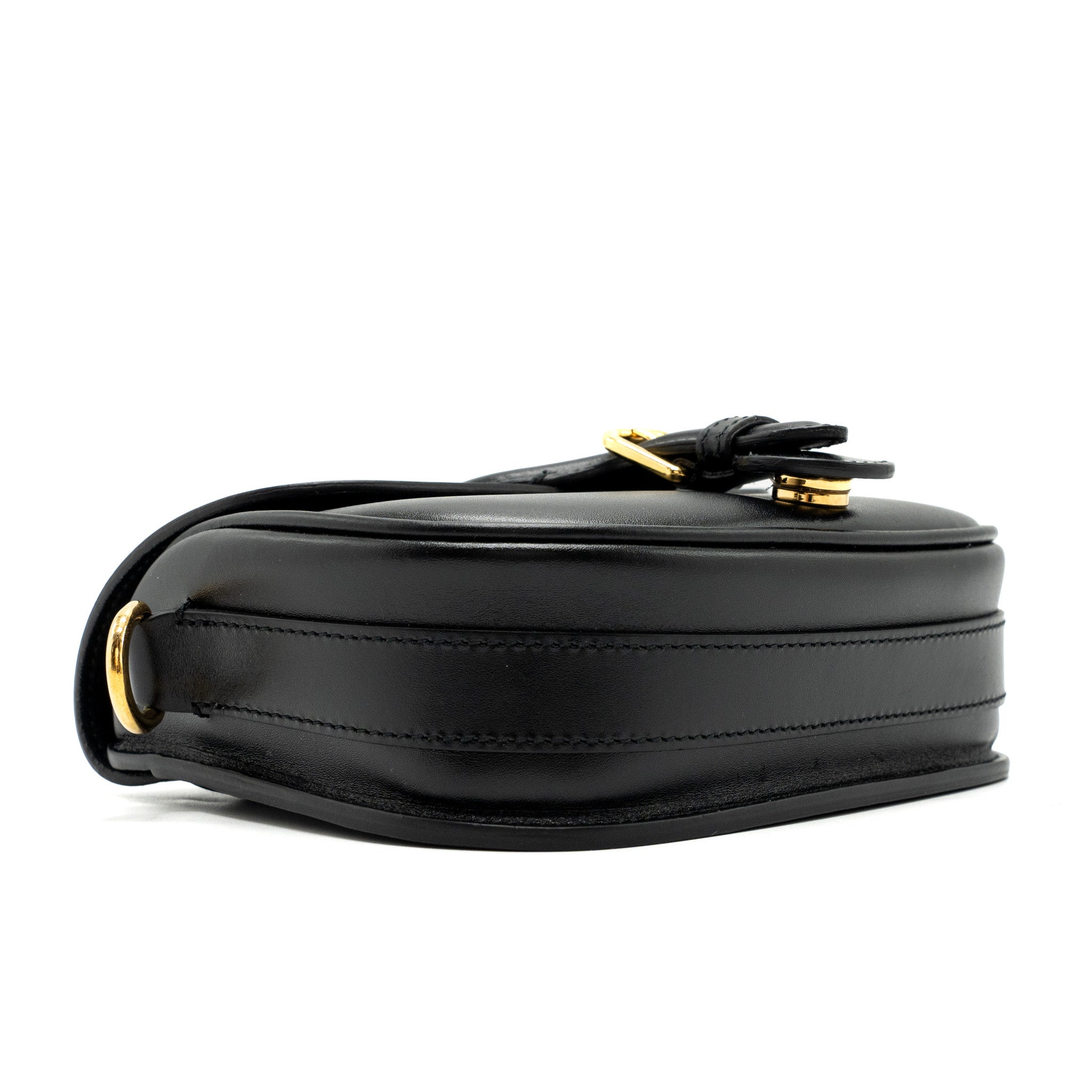 DIOR SMALL BOBBY BAG BOX CALFSKIN BLACK GHW