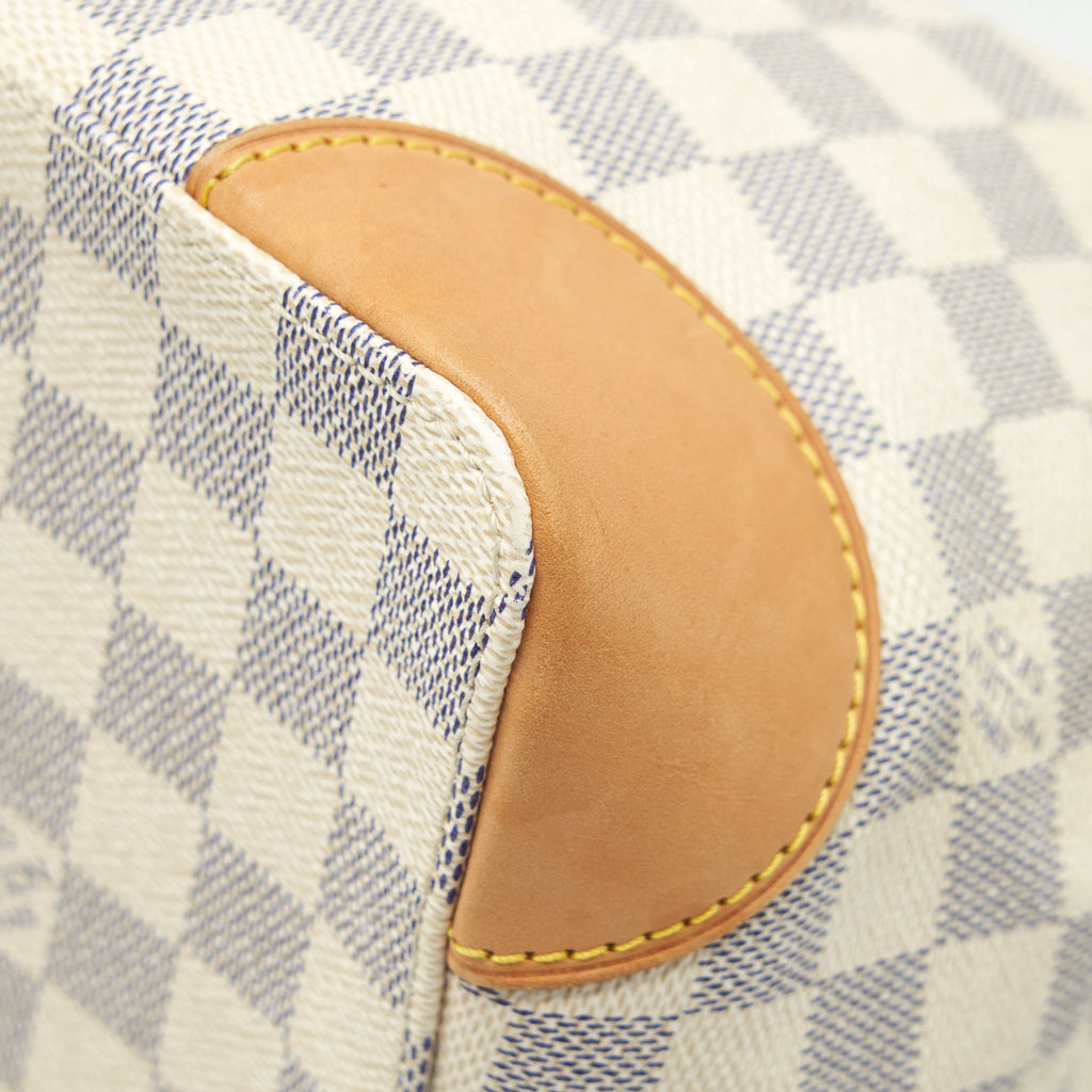 LOUIS VUITTON HAMPSTEAD PM DAMIER AZUR CANVAS GHW