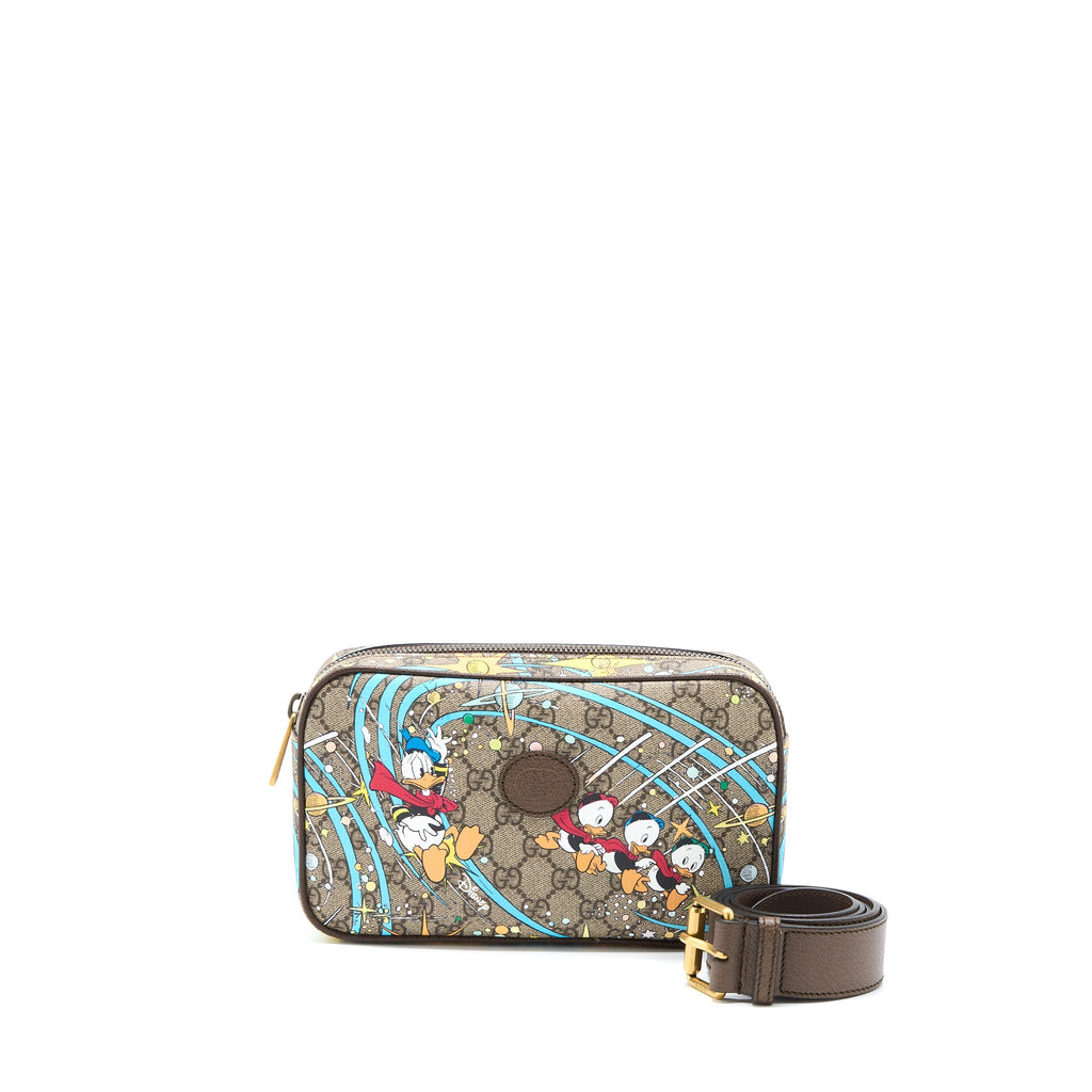 GUCCI X DISNEY DONALD DUCK BELT BAG GHW