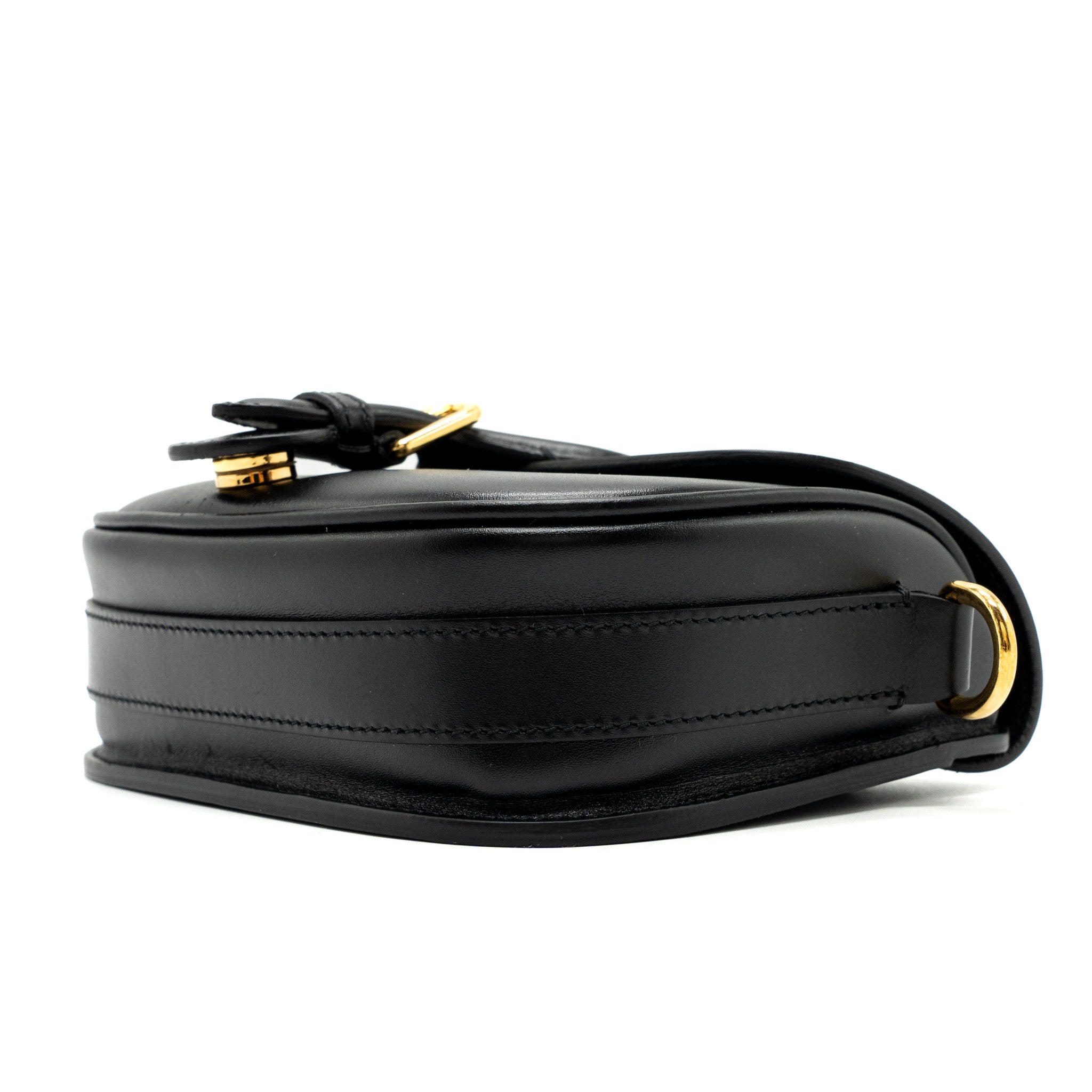 DIOR SMALL BOBBY BAG BOX CALFSKIN BLACK GHW