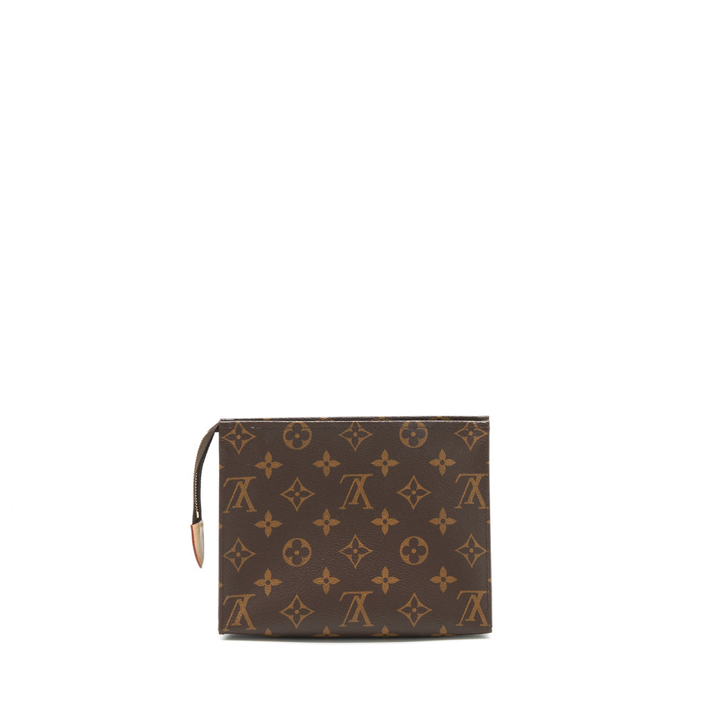 LOUIS VUITTON TOILETRY POCHETTE 19 MONOGRAM