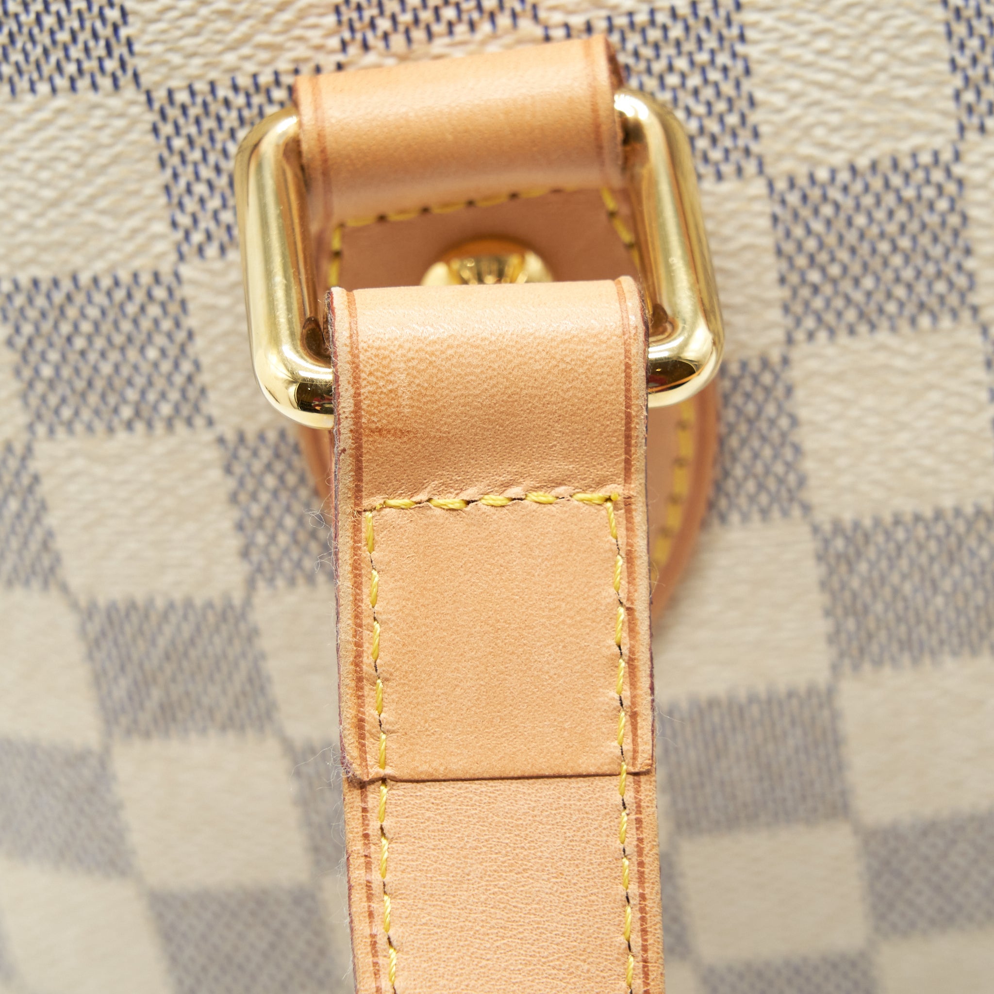 LOUIS VUITTON HAMPSTEAD PM DAMIER AZUR CANVAS GHW