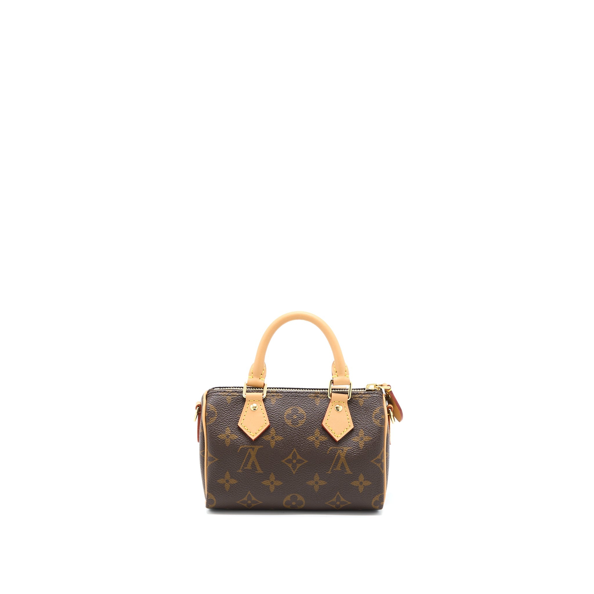 LOUIS VUITTON NANO SPEEDY MONOGRAM CANVAS GHW (NEW VERSION)