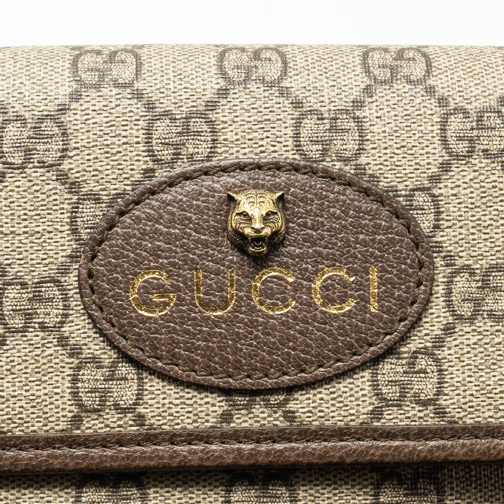 GUCCI NEO VINTAGE BELT BAG GG SUPREME/CANVAS GHW
