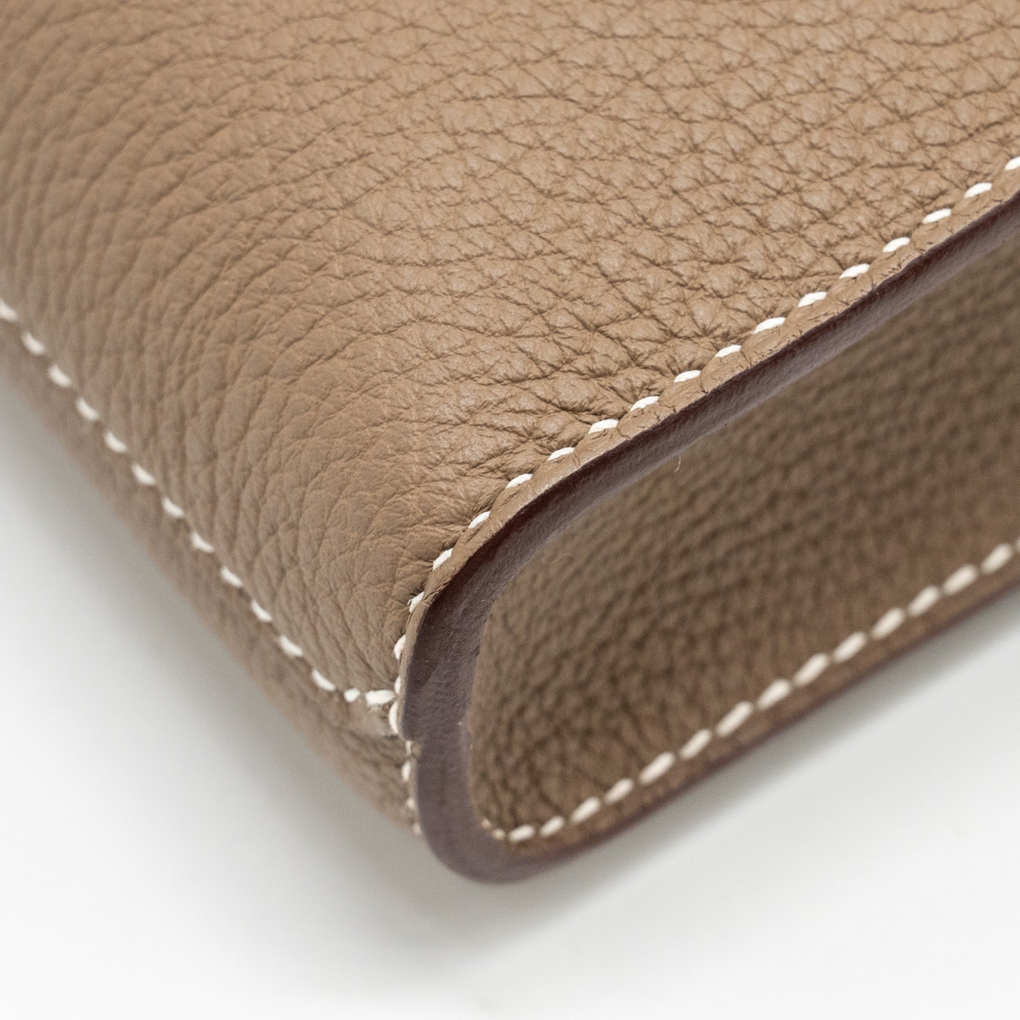 HERMES SAC A DEPECHES 21 BAG TOGO ETOUPE SHW