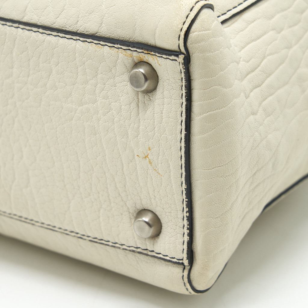 DIOR DIORISSIMO TOTE BAG WHITE MULTICOLOUR HARDWARE
