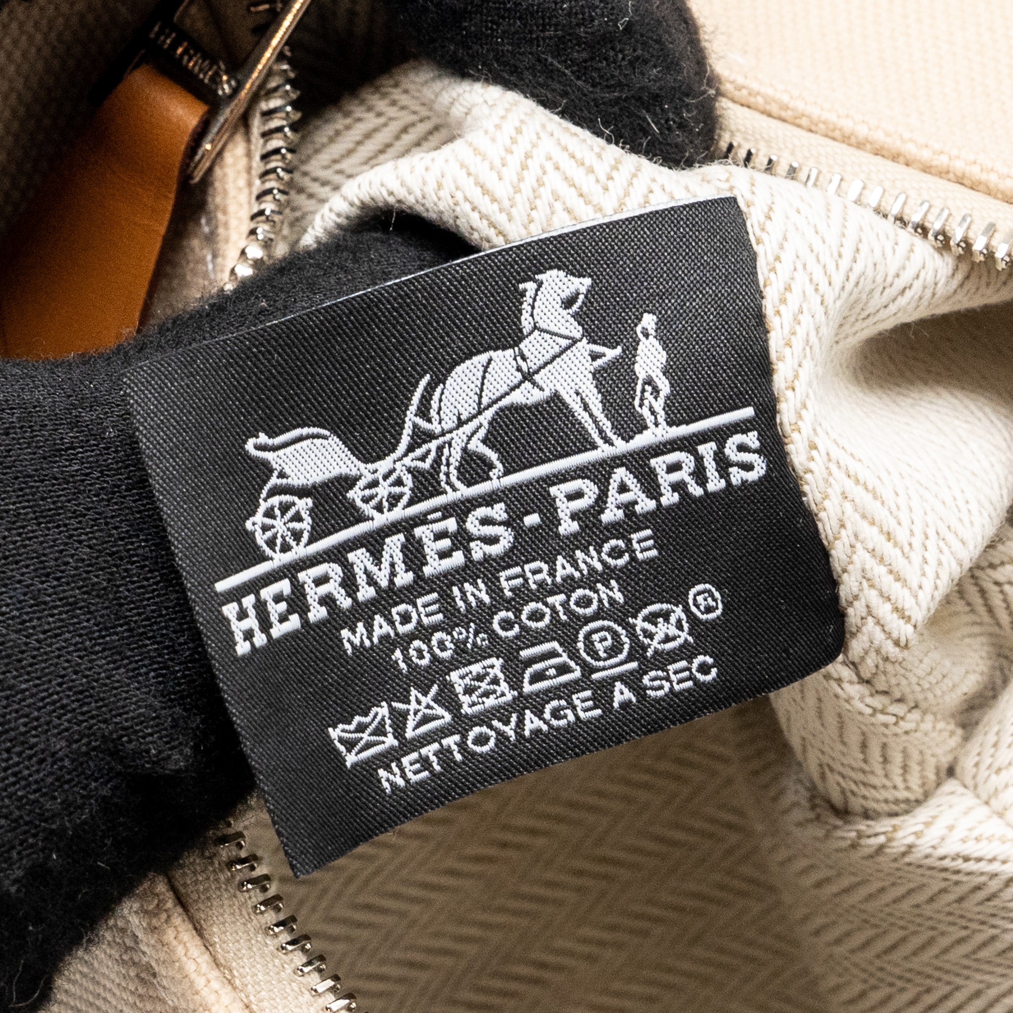 HERMES TROUSSE DE TOILETTE BRIDE A BRAC PM NATURAL SHW