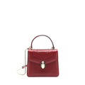 BVLGARI SERPENTI FOREVER TOP HANDLE BAG RED GHW