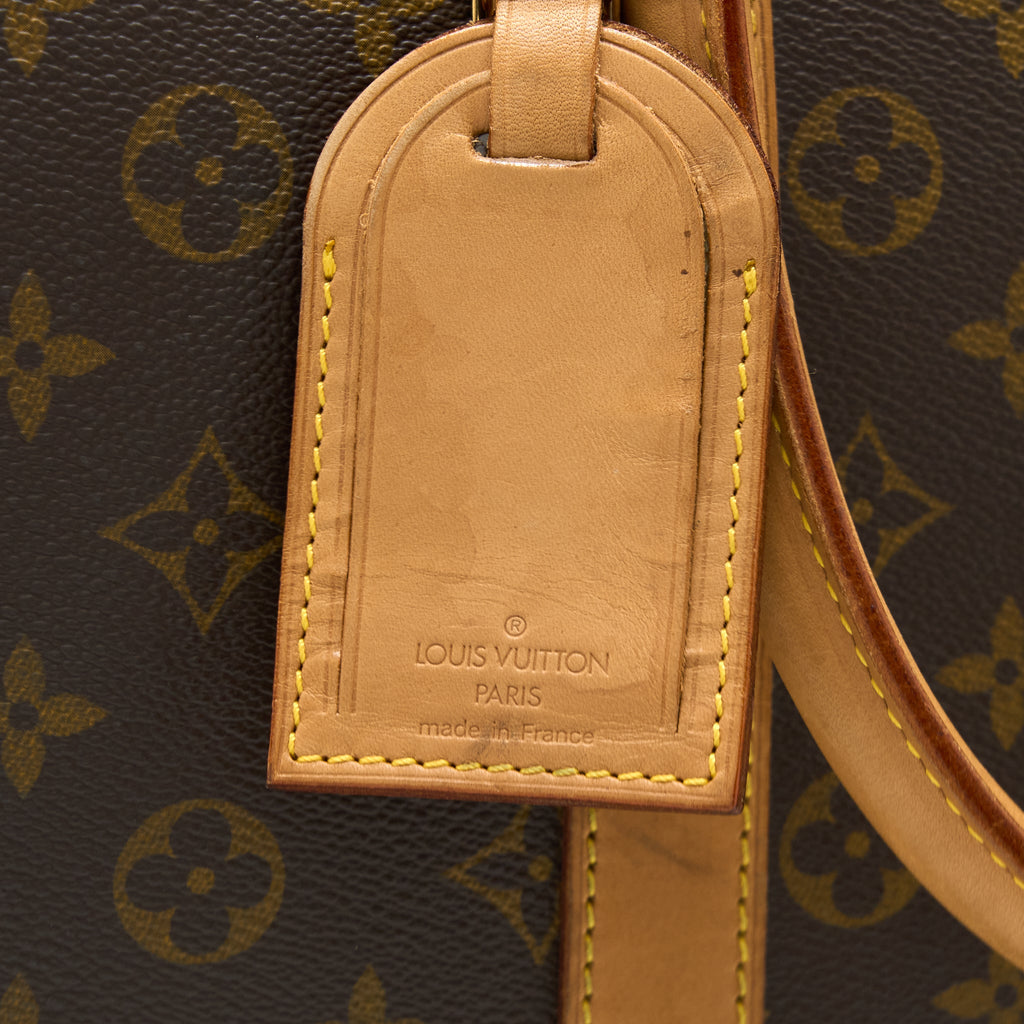 LOUIS VUITTON LARGE LUGGAGE BAG MONOGRAM CANVAS GHW