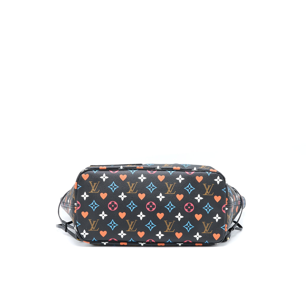 LOUIS VUITTON GAME ON MM NEVERFULL MULTICOLOUR GHW