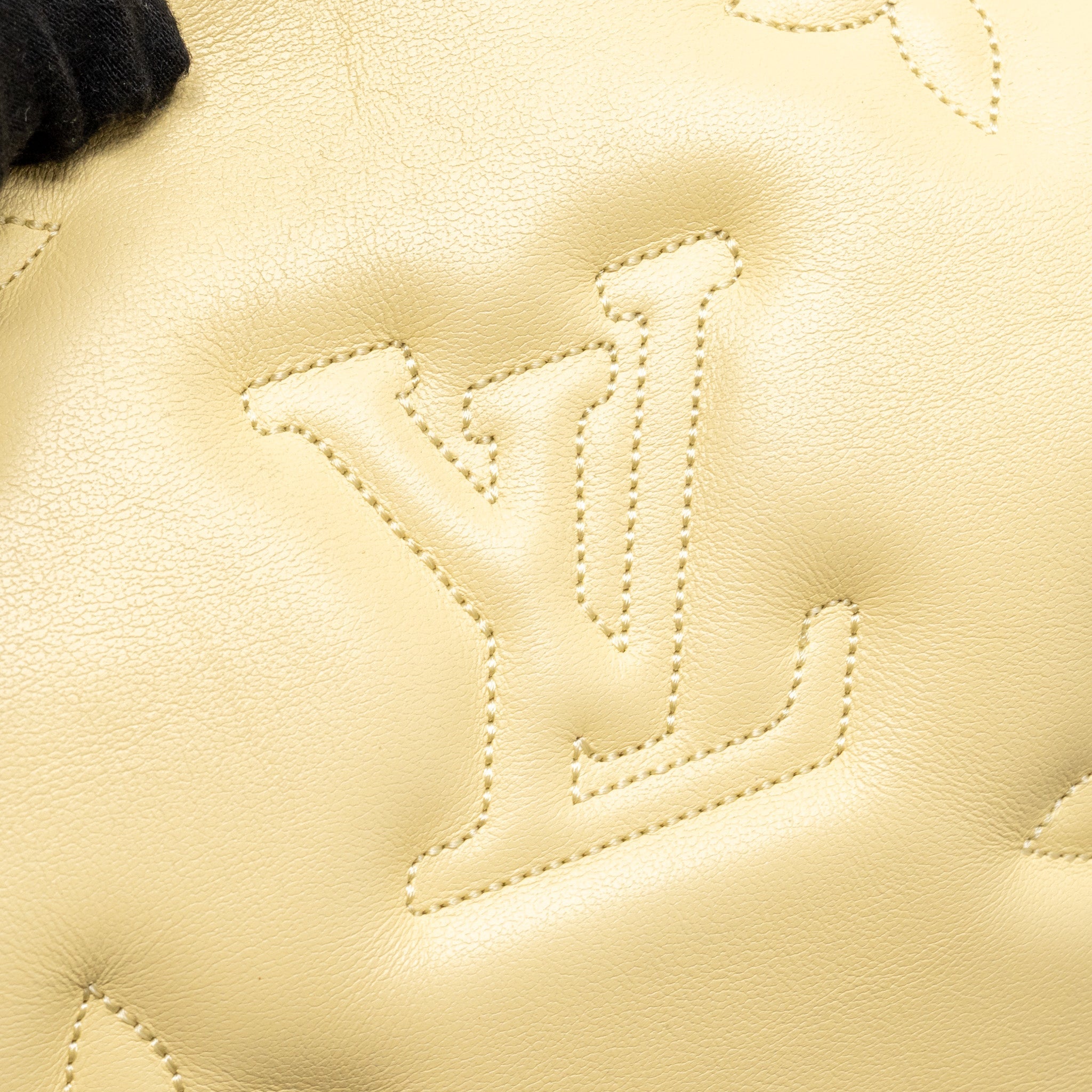 LOUIS VUITTON OVER THE MOON MONOGRAM BUBBLEGRAM CALFSKIN LIGHT YELLOW GHW