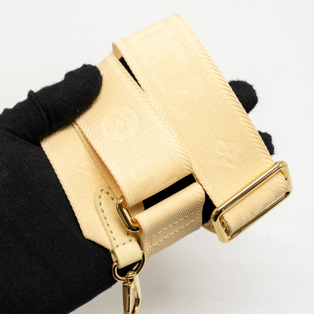 LOUIS VUITTON OVER THE MOON MONOGRAM BUBBLEGRAM CALFSKIN LIGHT YELLOW GHW