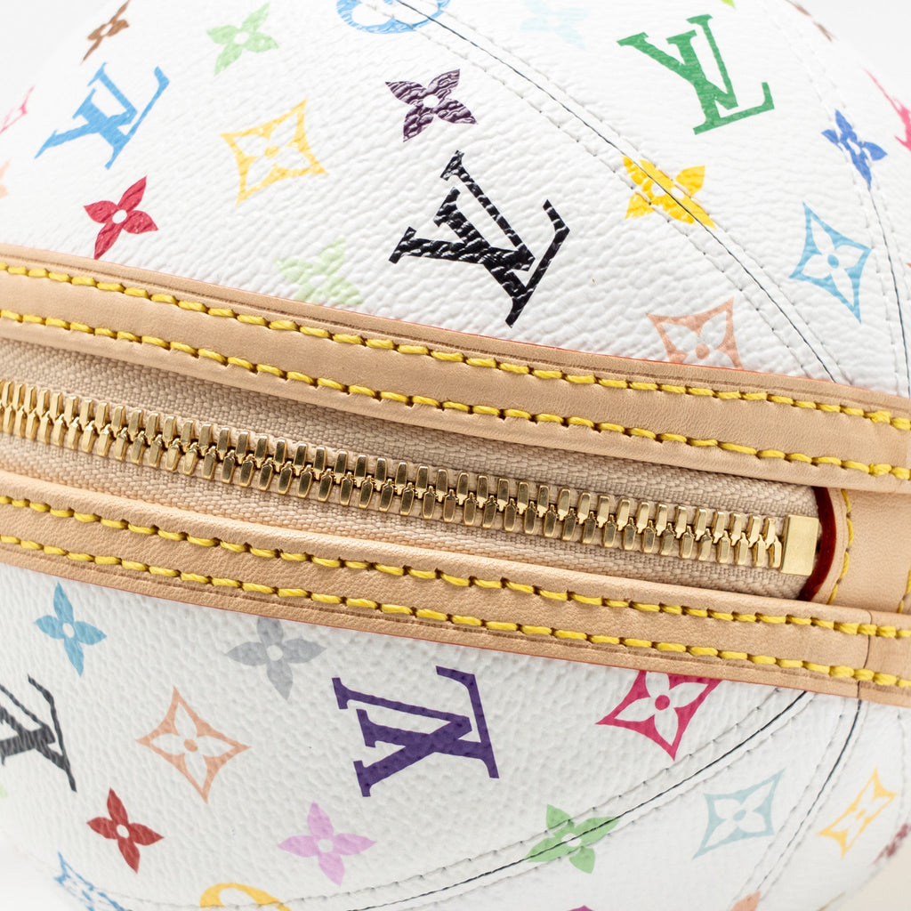 LOUIS VUITTON TAKASHI MURAKAMI KORO KORO CLUTCH MONOGRAM CANVAS WHITE/MULTICOLOUR GHW