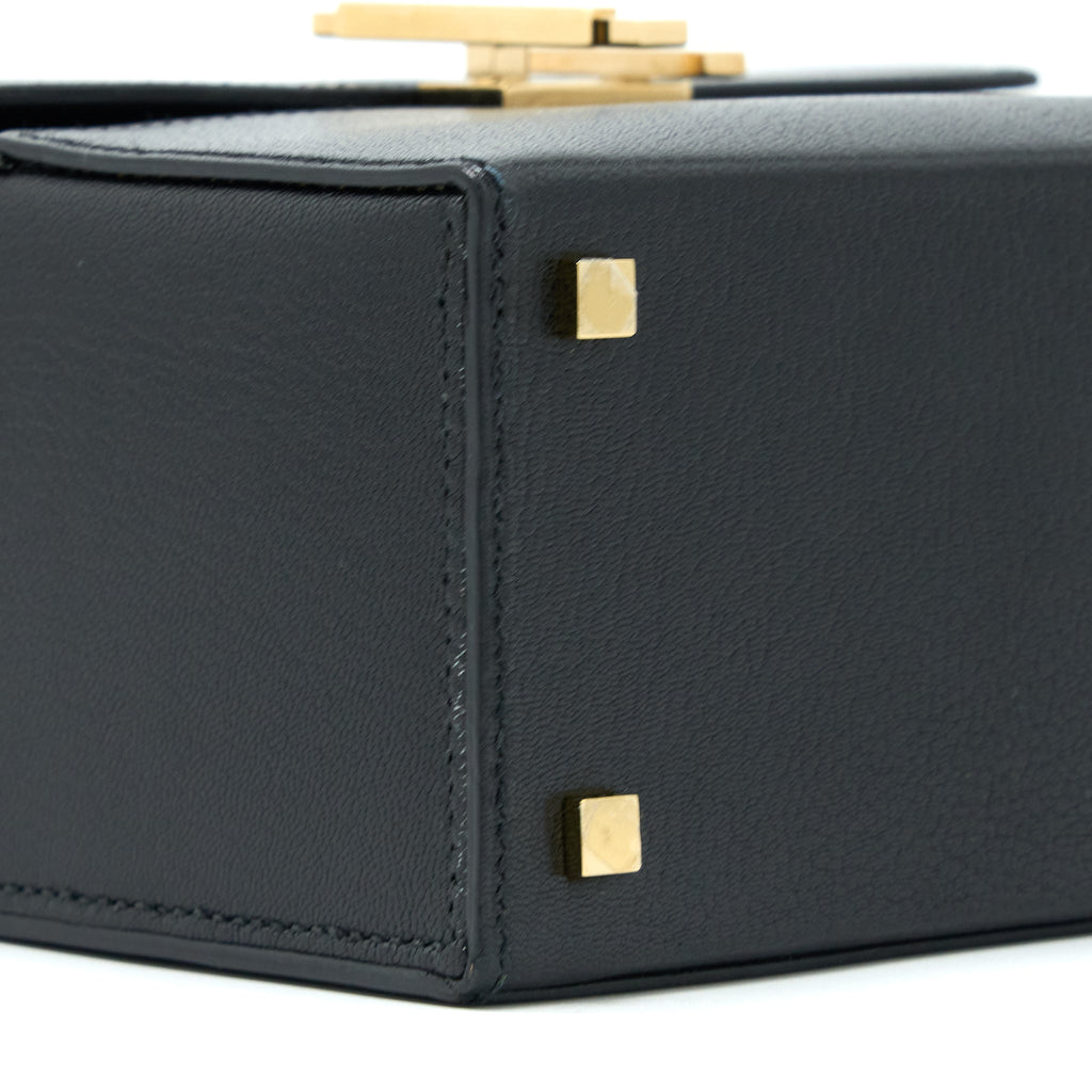 HERMES CINHETIC BAG CHEVRE CHAMKILA BLACK GHW