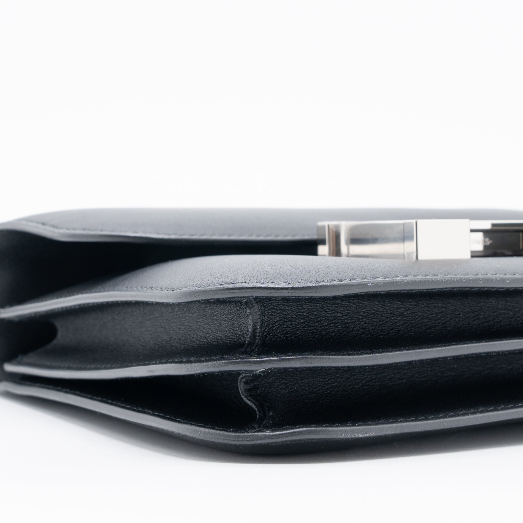 HERMES CONSTANCE MINI MARBLE LOCK SWIFT BLACK/MULTICOLOUR SHW